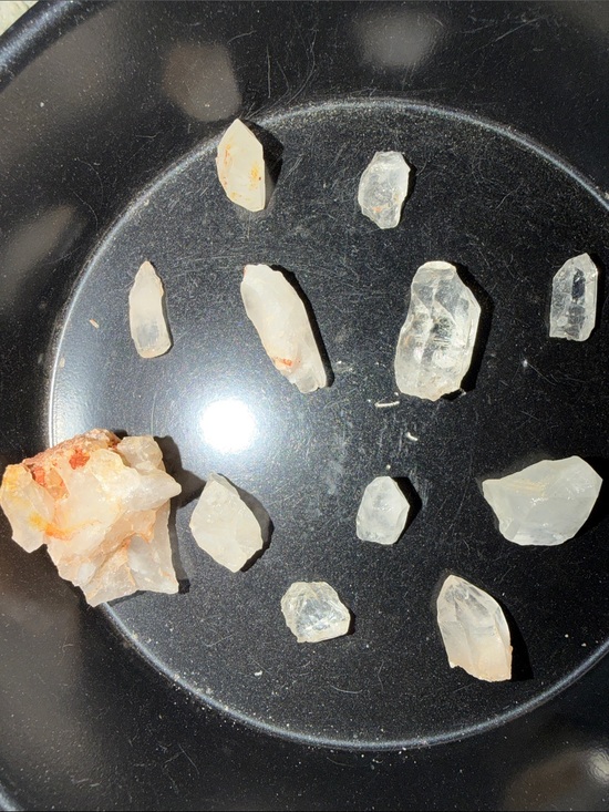 Other - Clear Quartz Crystal Lot - White/Clear Accent Stones - Hand Found From Arkansas
